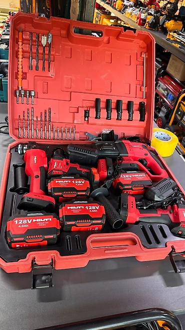 lithium: Аккумуляторный набор электроинструмента HILTI в чемодане Состав — 1
