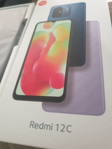 brijac na baterije: Xiaomi Redmi 12C, 64 GB, bоја - Svetloplava, Garancija, Otisak prsta, Dual SIM