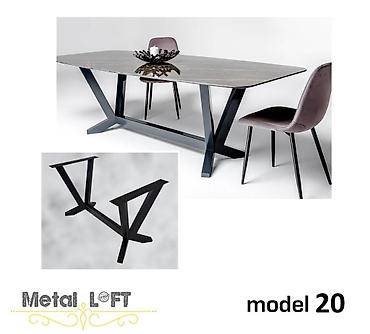 Nogari za stolove: Model 1 - Metalne nogare i postolja za stolove – preko 30 modela — 16
