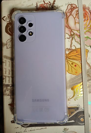 телефон сотка: Samsung A30, Колдонулган, 64 ГБ, түсү - Кызгылт көк, 2 SIM