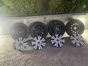 tir: Колеса в сборе 185 / 60 / R 15, Б/у, Комплект, Легковые, Железные, отверстий - 4 — 2