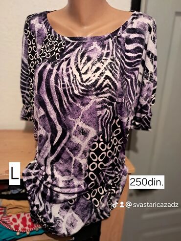 Majice kratkih rukava: A-Dress, L (EU 40), Poliester, bоја - Šareno — 17