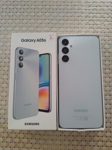 playstation 4 üçün oyunlar: Samsung Galaxy A05s, 64 GB, rəng - Ağ, Zəmanət, Sensor, Barmaq izi