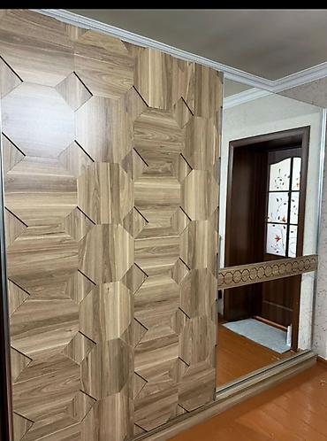 seyf skaf: Sürgülü qapılı geyim dolabı.Material: ağac teksturalı laminat (isti — 1