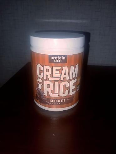 whey protein isolate: Protein OCN Cream of Rice – Şokolad dadı - Tərkib: Düyü mənşəli toz — 1
