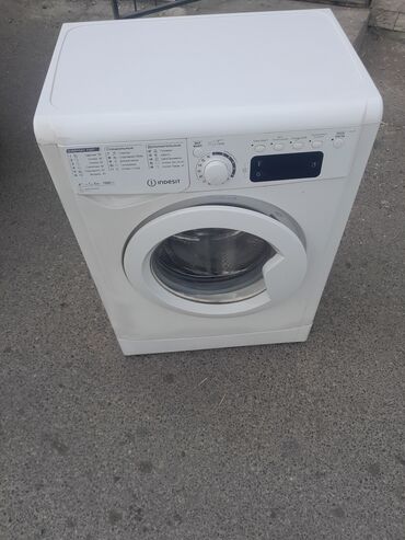 hamam su qızdırıcıları: Paltaryuyan maşın Indesit, 5 kq, İşlənmiş, Avtomat, Qurutma var, Kredit yoxdur, Ödənişli çatdırılma, Ünvandan götürmə