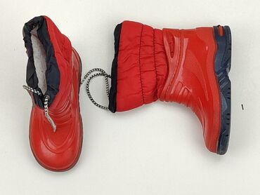czerwone spodnie adidas: Kalosze, 26, stan - Dobry