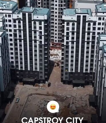 квартиры в оше на час: 2 бөлмө, 76 кв. м, Элитка, 9 кабат, ПСО (өзү оңдоп түзөтүп бүтүү үчүн)