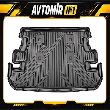 Toyota Land Cruiser LC200 2007-2021 7 yerlik üçün baqaj rezin ayaqaltı