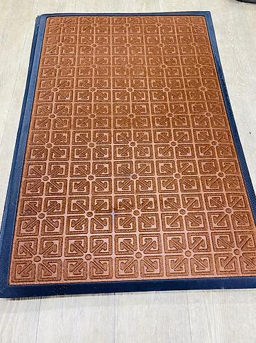 Грязезащитные и придверные коврики: Придверный коврик Новый, Внутренний, 60 см * 90 см, Прямоугольный, цвет - Зеленый, Синий — 2