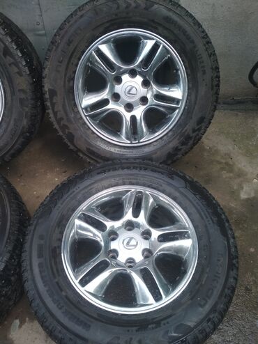 Диски: Литые Диски R 17 Lexus, Комплект, отверстий - 6, Б/у at lalafo.kg — 4 Диски: Литые Диски R 17 Lexus, Комплект, отверстий - 6, Б/у — 4