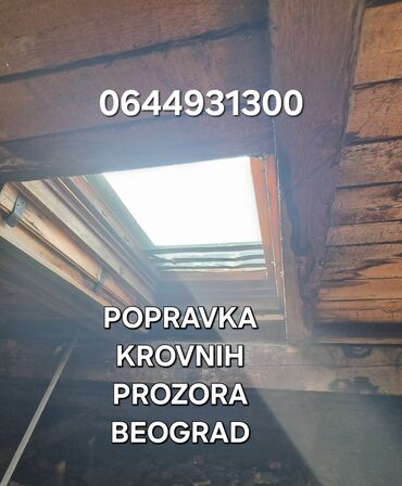 Prozori: Usluga: popravka i zaptivanje krovnih prozora - Specijalizovana — 8