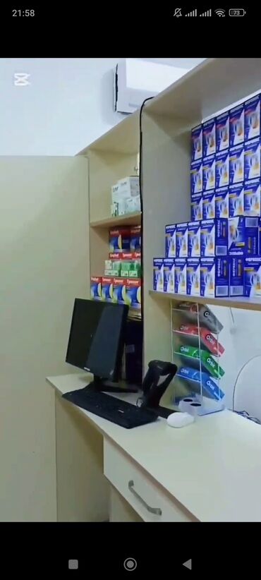 Salon, tibbi mebel dəsti: Aptek üçün tam təchizatlı mebel və avadanlıq komplekti - Ön vitrin və — 8