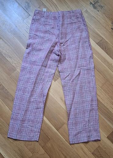 Şalvar, Massimo Dutti, S, rəng - Qırmızı