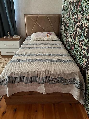 çarpayısı: İşlənmiş, Təknəfərlik çarpayı, Bazasız, Matras ilə, Siyirməsiz, Azərbaycan — 2