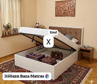 Ev üçün mebel: Baza və matras dəsti - Ölçü: Xmd (göstərilən ölçü formatı) - — 1