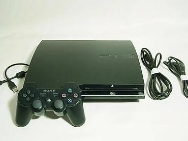 igrice za decu: U ponudi Sony Playstation 3 Slim model. Konzola je lepo očuvana — 5