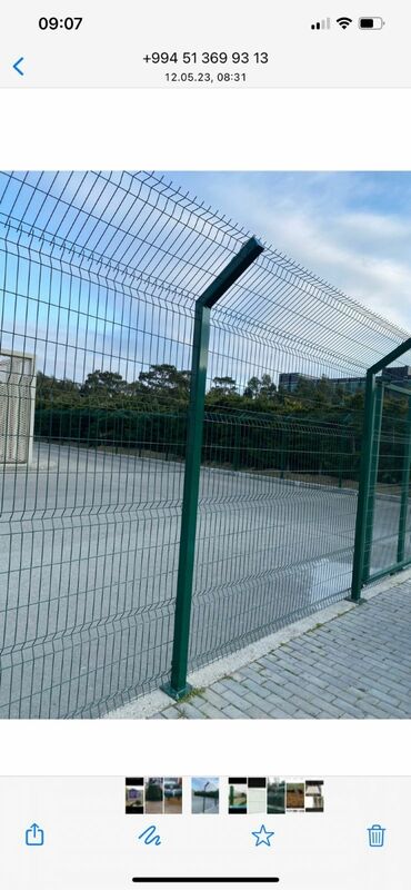 Bağ və bostan üçün digər məhsullar: Yaşil panel setkalari,istənilən hündürlükdə sfariş edə — 10