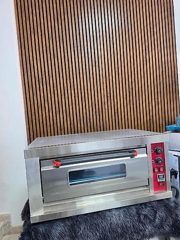 Elektrik sobalar: Pizza sobası 🔥 Professional Daşlı Pizza Sobası – Pizza və Şirniyyat — 9
