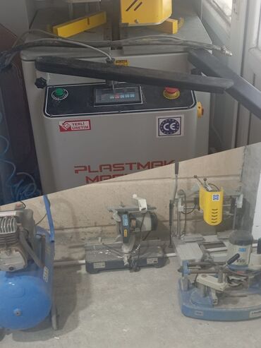 PVC dəzgahları: Payka misar frec kanpressor rucqa yeri acan. Aparatlar teze kimidi az