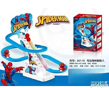 trampolina beograd: Spiderman veseli, muzički i svetleći tobogan. spiderman veseli — 1