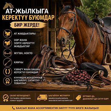 Животные: 🐎 АТ-ЖЫЛКЫГА КЕРЕКТҮҮ БУЮМДАР БИЗДЕ! 🐎 Жылкыңызга керектүү бардык ат — 1