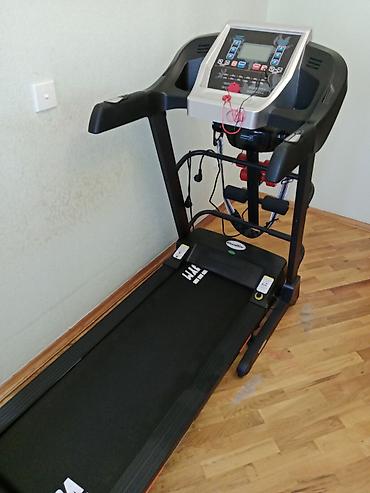 vinil disk: Elektrikli qaçış trenajoru – çoxfunksiyalı ev fitnes aparatı - Geniş — 4