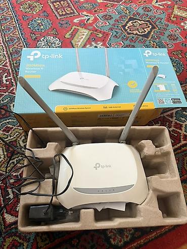 katv tv: TP-Link TL-WR840N simsiz N router - Simsiz sürət: 300Mbps (2.4GHz) - — 1