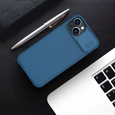 Maske i futrole za telefone: Maska Nillkin CamShield Pro za iPhone 14 6.1 plava. Uz brzu dostavu i — 10