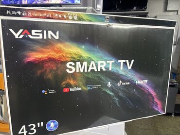 телевизор smart tv: 🔥🔥АКЦИЯ ‼️👍🔥 У нас самый низкий цены. Акция!!! Ясин 43 дюм диагонал