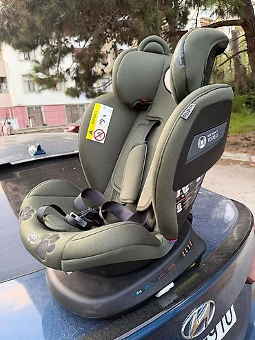 Автокресла: Uşaq avtomobil oturacağı – 360° fırlanan baza, ISOFIX və Top Tether — 4