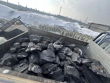 пыль уголь: Каменный уголь фракции «орех/кусковой» на самосвале. - Происхождение — 6
