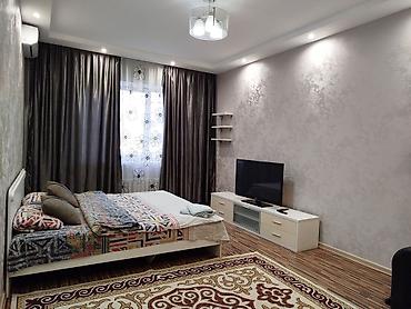 Посуточная аренда квартир: 1 комната, Люкс, элитка, Бишкек Парк ТРЦ, Домофон, Круглосуточное заселение, Парковка — 7