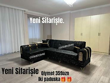 Sifarişlə divanlar: Künc divan, Qonaq otağı üçün, Parça, Bazalı, Açılan, Kitab — 8