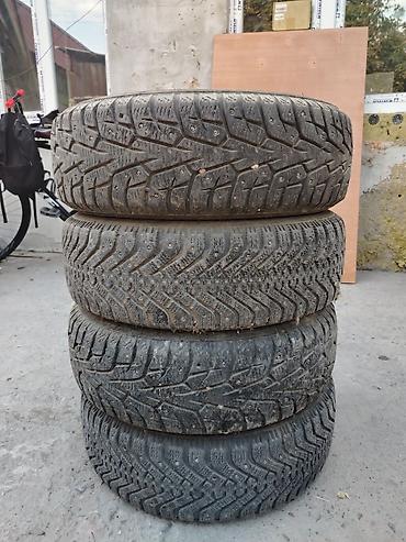 шины 12: Зимние шипованные шины, комплект из 4 шт. Размер: 175/65 R14 Тип — 4