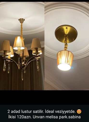 Vazalar: Çılçıraq, 6 lampa