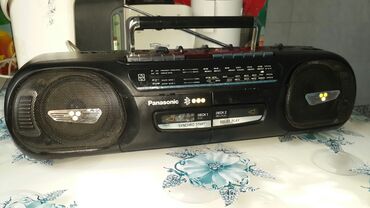 электроника магнитофон: Магнитофон Panasonic (Bluetooth, Fm радио) в хорошем состоянии. (г