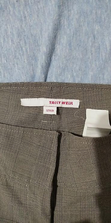 Torbe: Ženska torba – žuta sa braon detaljima - Model: tote/kanta torba sa — 14