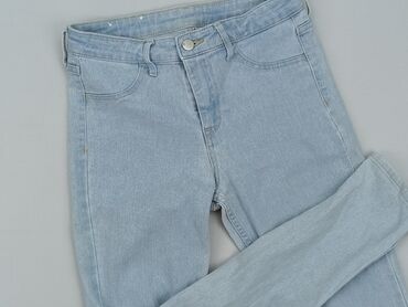 woskowane spodnie bershka: Jeansy damskie, rozmiar 2XS
