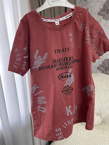 opel t: Oğlan və ya qıza 
t shirt,köynək,futbolka.Yenidir. 7-8 yaşa uyğundur — 1