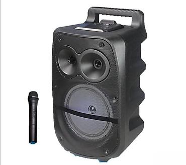 led loznica: Cmik mk-17u bluetooth zvučnik + bežični mikrofon i led svetl. cmik — 1