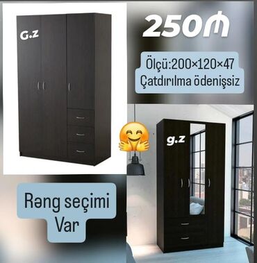 Divan və kreslo dəstləri: Dolab yeni qarderob paltar dolabı