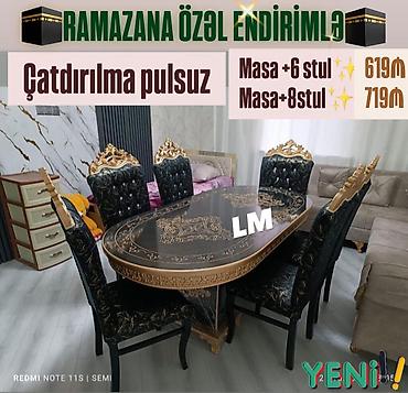 qubka: *Möhtəşəm _TACMARAL_ masa dəsti*👑 *Yüksək keyfiyyətlə* Qiymət  — 1