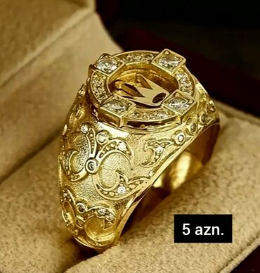 Üzüklər: YENİ, DƏBLİ, PASLANMAYAN materialdan hazırlanmış - ÜZÜKLƏR satılır — 8