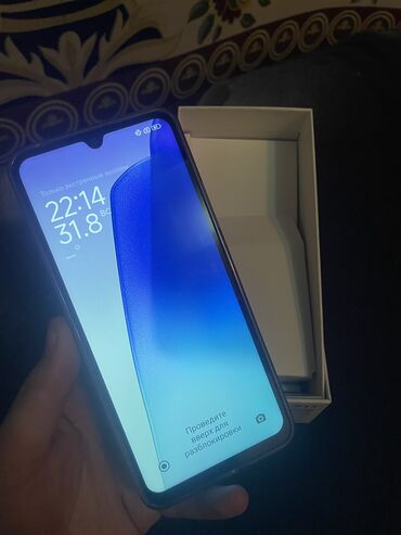 телефон поко бу: Redmi, Redmi 14C, Колдонулган, 128 ГБ, түсү - Кара, 1 SIM, 2 SIM
