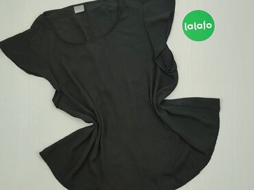 Koszule i bluzki: Bluzka, L (EU 40), stan - Dobry, wzór - Jednolity kolor, kolor - Czarny