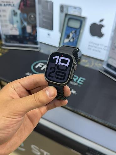 Apple Watch Ultra 2 Black Titanium Ideal veziyyetdedi. Xanim ishledib lalafo.az -da Apple Watch Ultra 2 Black Titanium Ideal veziyyetdedi. Xanim ishledib