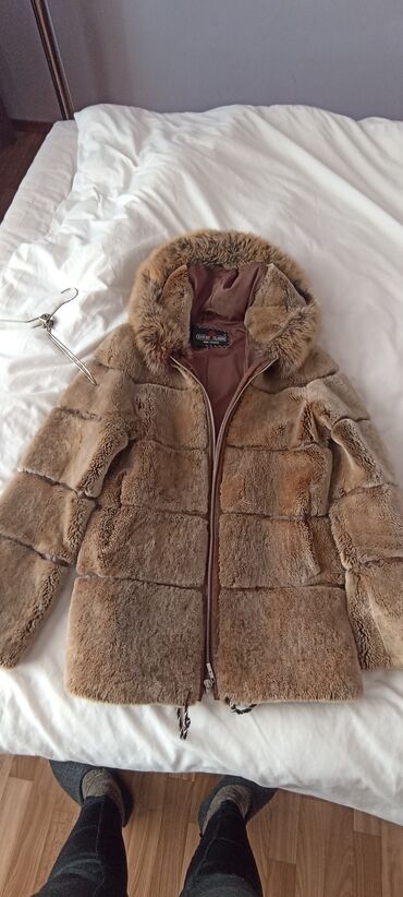 вечерний койнок: Дублёнка, Туркия, Кыска модель, Капюшону бар, L