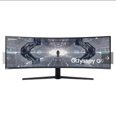 aoc монитор 24: Монитор, Samsung, Б/у, QLED, более 47"