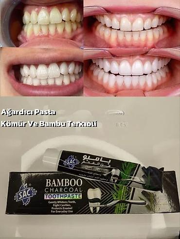Məişət texnikası: Bamboo Charcoal Toothpaste – Kömür və bambuk tərkibli ağardıcı diş — 1